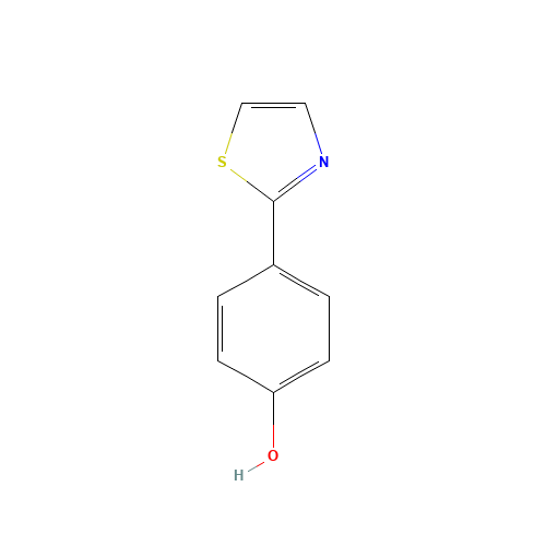 4-(2-Thiazolyl)phenol (CAS: 81015-49-8) - Related Chemical Product