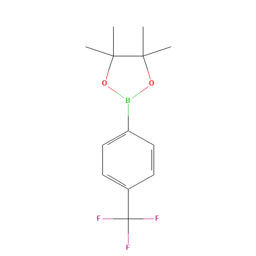 4,4,5,5-Tetramethyl-2-[4-(trifluoromethyl)phenyl]-1,3,2-dioxaborolane (CAS: 214360-65-3) - Related Chemical Product