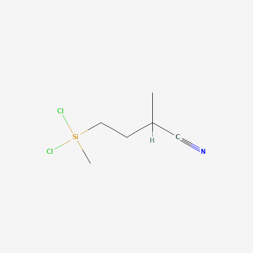 4-[(Dichloromethyl)silyl]-2-methylbutanenitrile (CAS: 71550-62-4) - Related Chemical Product