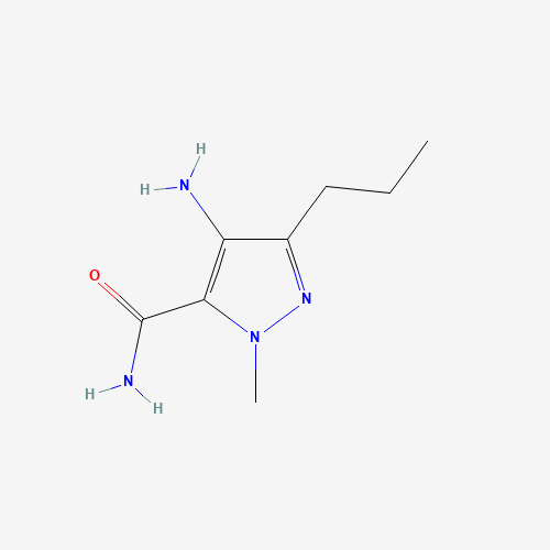 4-Amino-1-methyl-3-N-propyprzole-5-carboxamide (CAS: 19756-62-8) - Related Chemical Product