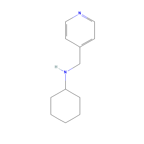 4-Pyridinemethanamine, N-cyclohexyl- (CAS: 128802-98-2) - Related Chemical Product
