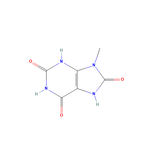 9-Methyl-7,9-dihydro-1H-purine-2,6,8(3H)-trione (CAS: 55441-71-9) - Related Chemical Product