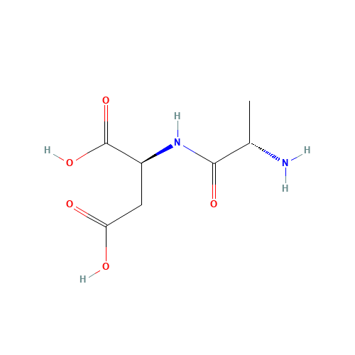 Ala-Asp (CAS: 20727-65-5) - Chemical Structure and Molecular Formula 