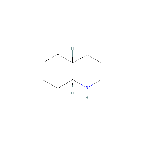 Decahydroquinoline (CAS: 767-92-0) - Chemical Structure and Molecular Formula 