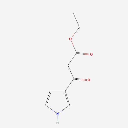 Ethyl 3-oxo-3-(1H-pyrrol-3-yl)propanoate (CAS: 887411-89-4) - Related Chemical Product