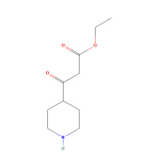 Ethyl 3-oxo-3-(4-piperidinyl)propanoate (CAS: 90979-13-8) - Related Chemical Product