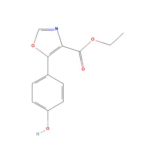 Ethyl 5-(4-hydroxyphenyl)-1,3-oxazole-4-carboxylate (CAS: 391248-24-1) - Related Chemical Product