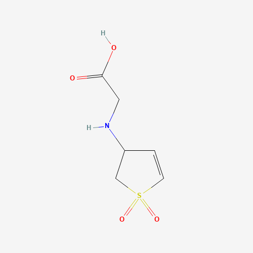 Glycine, N-(2,3-dihydro-1,1-dioxido-3-thienyl)- (CAS: 201990-24-1) - Related Chemical Product