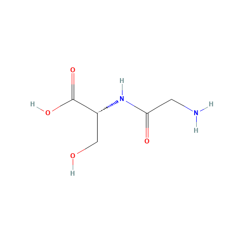 Gly-Ser (CAS: 82660-87-5) - Chemical Structure and Molecular Formula 