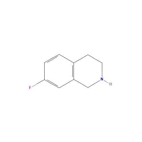 isoquinoline, 7-fluoro-1,2,3,4-tetrahydro- (CAS: 406923-91-9) - Related Chemical Product