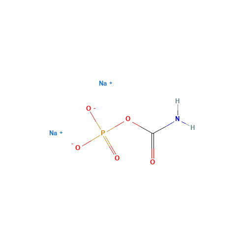 methanone, amino(phosphonooxy)-, sodium salt (1:2) (CAS: 72461-86-0) - Chemical Structure and Molecular Formula 