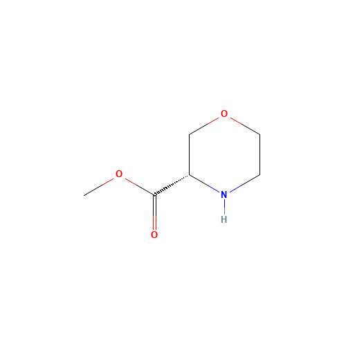 Methyl (3S)-3-morpholinecarboxylate hydrochloride (1:1) (CAS: 741288-31-3) - Related Chemical Product