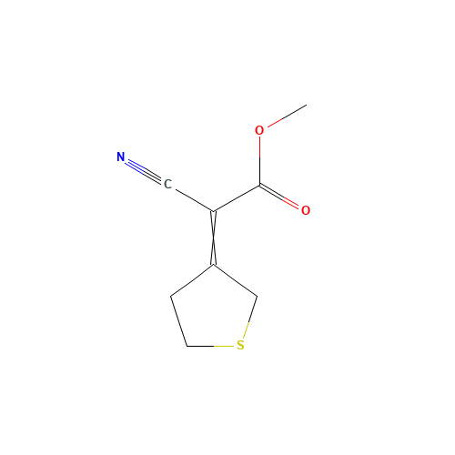 Methyl 2-cyano-2-(3-tetrahydro thienylidene) acetate (CAS: 40548-04-7) - Related Chemical Product