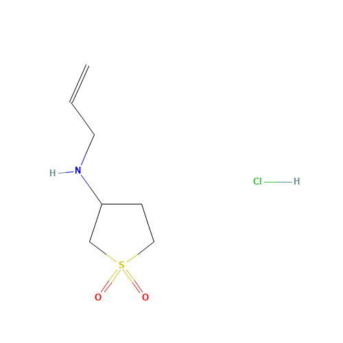 N-allyltetrahydrothiophen-3-amine 1,1-dioxide (CAS: 5553-32-2) - Related Chemical Product