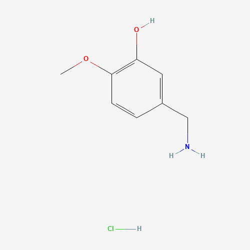 phenol, 5-(aminomethyl)-2-methoxy- (CAS: 42365-68-4) - Related Chemical Product