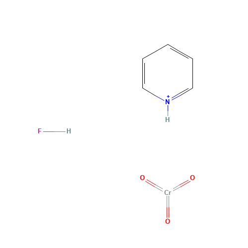 Pyridinium fluoro(oxido)dioxochromium (CAS: 83042-08-4) - Chemical Structure and Molecular Formula 