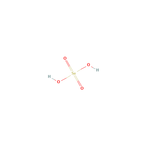SELENIC ACID (CAS: 7783-08-6) - Chemical Structure and Molecular Formula 