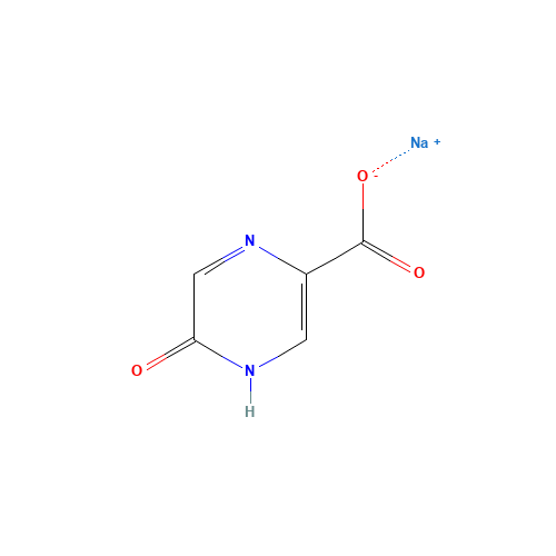 Sodium 5-oxo-4,5-dihydropyrazine-2-carboxylate (CAS: 77168-77-5) - Related Chemical Product