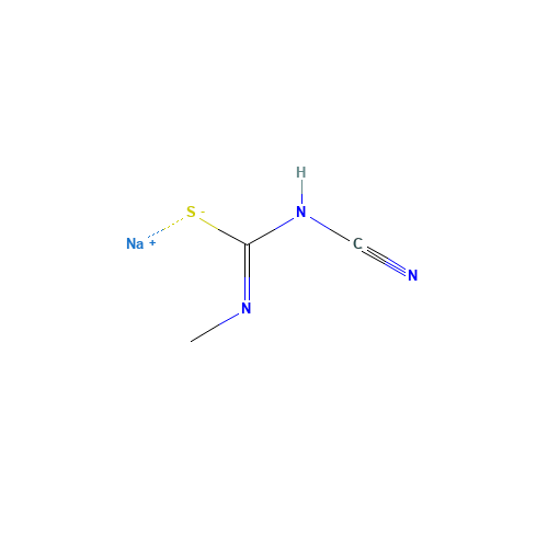 Sodium N-cyano-N'-methylcarbamimidothioate (CAS: 67944-71-2) - Related Chemical Product