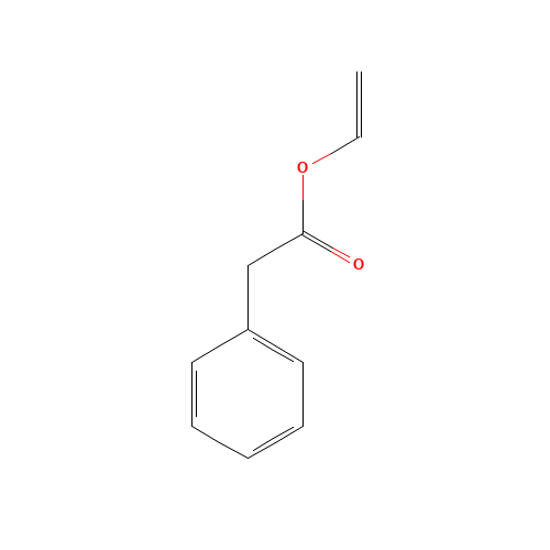 Vinyl phenylacetate (CAS: 18120-64-4) - Chemical Structure and Molecular Formula 