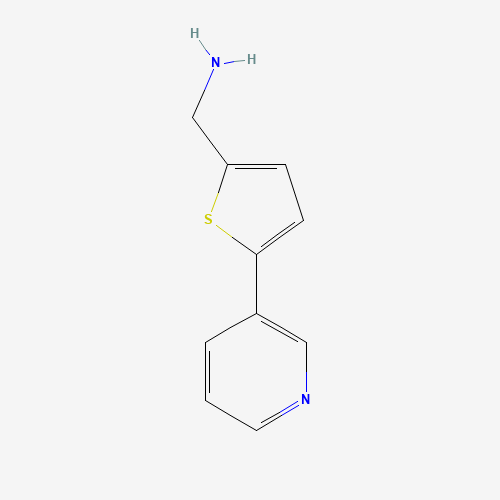 (5-PYRID-3-YLTHIEN-2-YL)METHYLAMINE (CAS: 837376-47-3) - Related Chemical Product