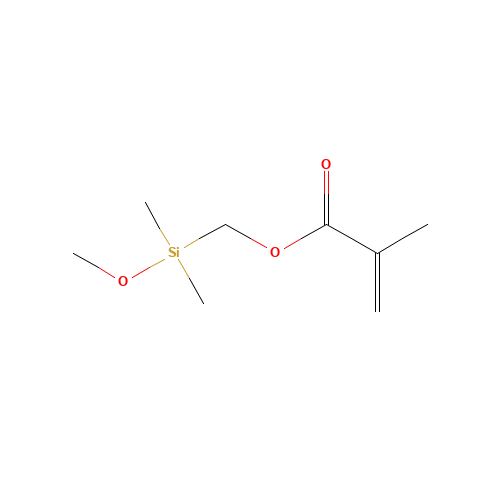 (METHACRYLOXYMETHYL)DIMETHYLMETHOXYSILANE (CAS: 130771-16-3) - Related Chemical Product