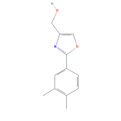 [2-(3,4-DIMETHYL-PHENYL)-OXAZOL-4-YL]-METHANOL (CAS: 885272-90-2) - Related Chemical Product