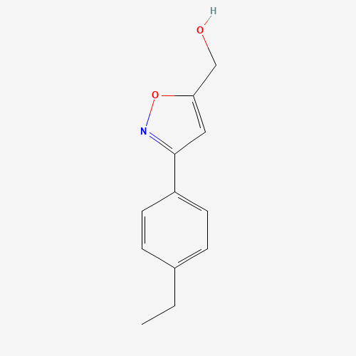 [3-(4-ETHYL-PHENYL)-ISOXAZOL-5-YL]-METHANOL (CAS: 885273-68-7) - Related Chemical Product