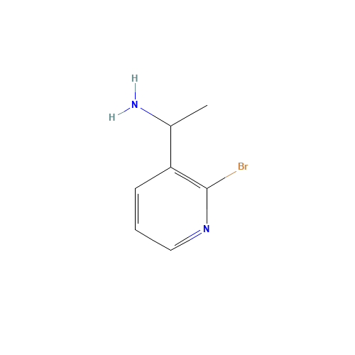 1-(2-BROMO-PYRIDIN-3-YL)-ETHYLAMINE (CAS: 886371-17-1) - Related Chemical Product