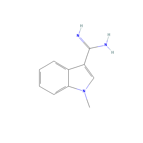 1-METHYLINDOLE-3-CARBOXAMIDINE (CAS: 730237-52-2) - Related Chemical Product