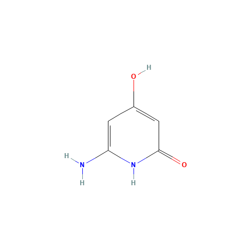 2(1H)-Pyridinone,6-amino-4-hydroxy-(9CI) (CAS: 104767-38-6) - Related Chemical Product