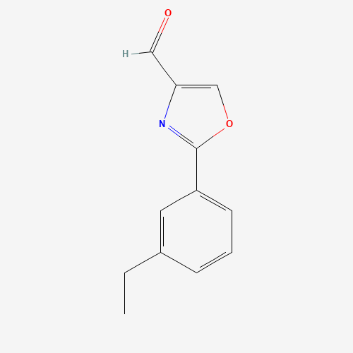 2-(3-ETHYL-PHENYL)-OXAZOLE-4-CARBALDEHYDE (CAS: 885273-23-4) - Related Chemical Product