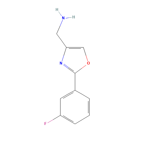 2-(3-FLUORO-PHENYL)-OXAZOL-4-YL-METHYLAMINE (CAS: 885273-00-7) - Related Chemical Product