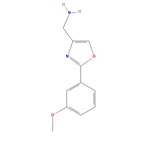 2-(3-METHOXY-PHENYL)-OXAZOL-4-YL-METHYLAMINE (CAS: 885273-17-6) - Related Chemical Product