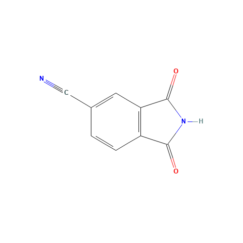 2,3-dihydro-1,3-dioxo-1H-Isoindole-5-carbonitrile (CAS: 34613-09-7) - Related Chemical Product