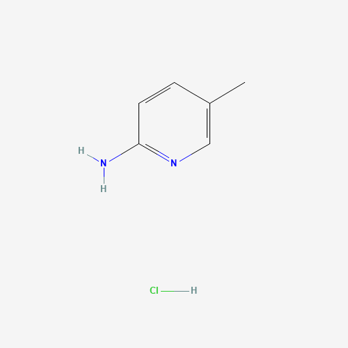 2-AMINO-5-METHYLPYRIDINE (CAS: 2454-96-8) - Chemical Structure and Molecular Formula 