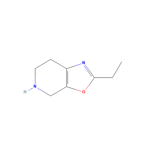 2-ETHYL-4,5,6,7-TETRAHYDRO-OXAZOLO[5,4-C]PYRIDINE (CAS: 885272-75-3) - Related Chemical Product