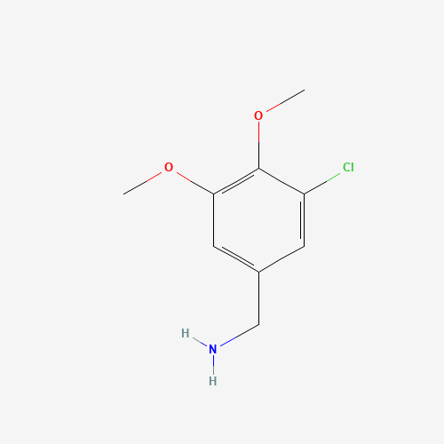 3-CHLORO-4,5-DIMETHOXYBENZENEMETHANAMINE (CAS: 893725-10-5) - Related Chemical Product