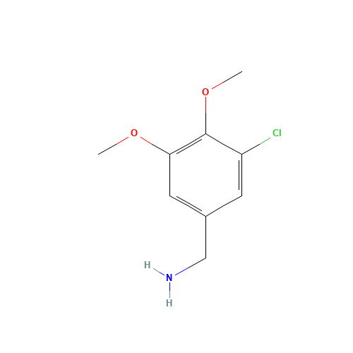3-CHLORO-4,5-DIMETHOXYBENZENEMETHANAMINE (CAS: 893725-10-5) - Related Chemical Product