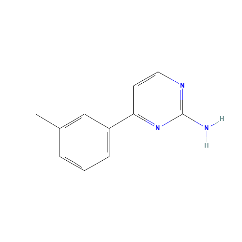 4-(3-METHYLPHENYL)PYRIMIDIN-2-AMINE (CAS: 392326-79-3) - Related Chemical Product