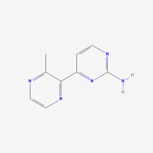 4-(3-METHYLPYRAZIN-2-YL)PYRIMIDIN-2-AMINE (CAS: 913322-75-5) - Related Chemical Product