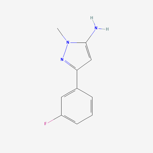 5-(3-FLUORO-PHENYL)-2-METHYL-2H-PYRAZOL-3-YLAMINE (CAS: 1017781-28-0) - Related Chemical Product