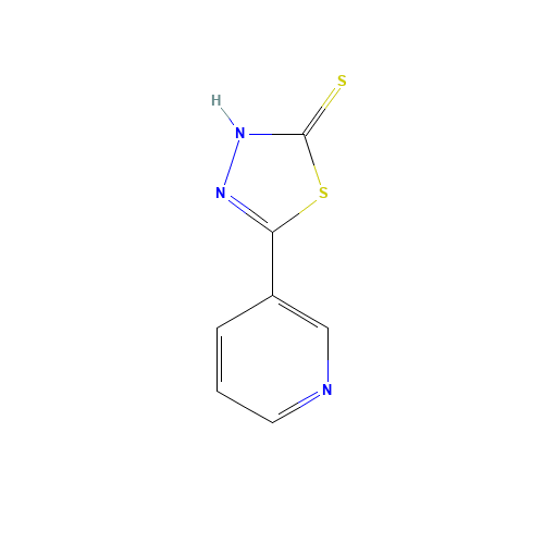 5-PYRIDIN-3-YL-1,3,4-THIADIAZOLE-2-THIOL (CAS: 28819-38-7) - Related Chemical Product