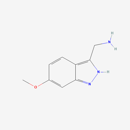 6-METHOXY-1H-INDAZOL-3-YL-METHYLAMINE (CAS: 885271-66-9) - Related Chemical Product