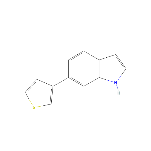 6-THIOPHEN-3-YL-1H-INDOLE (CAS: 865376-76-7) - Related Chemical Product