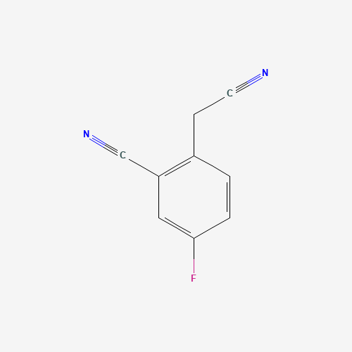 Benzeneacetonitrile, 2-cyano-4-fluoro- (9CI) (CAS: 256951-82-3) - Related Chemical Product