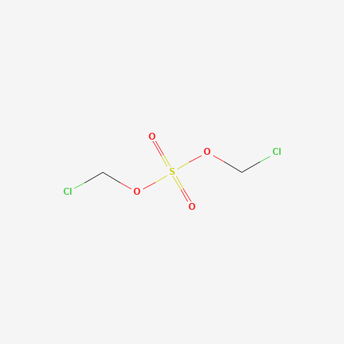 BIS(CHLOROMETHYL)SULFATE (CAS: 73455-05-7) - Chemical Structure and Molecular Formula 