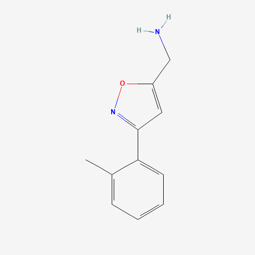 C-(3-O-TOLYL-ISOXAZOL-5-YL)-METHYLAMINE (CAS: 543713-37-7) - Related Chemical Product