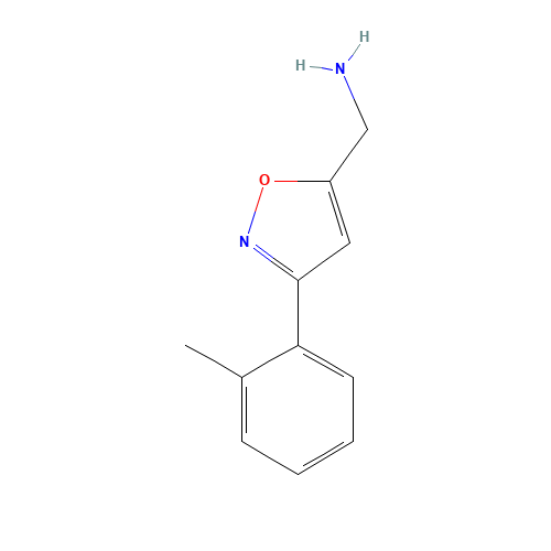 C-(3-O-TOLYL-ISOXAZOL-5-YL)-METHYLAMINE (CAS: 543713-37-7) - Related Chemical Product