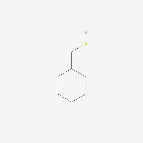 CYCLOHEXYLMETHYL MERCAPTAN (CAS: 2550-37-0) - Chemical Structure and Molecular Formula 